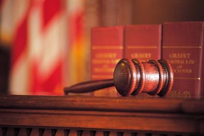 In court