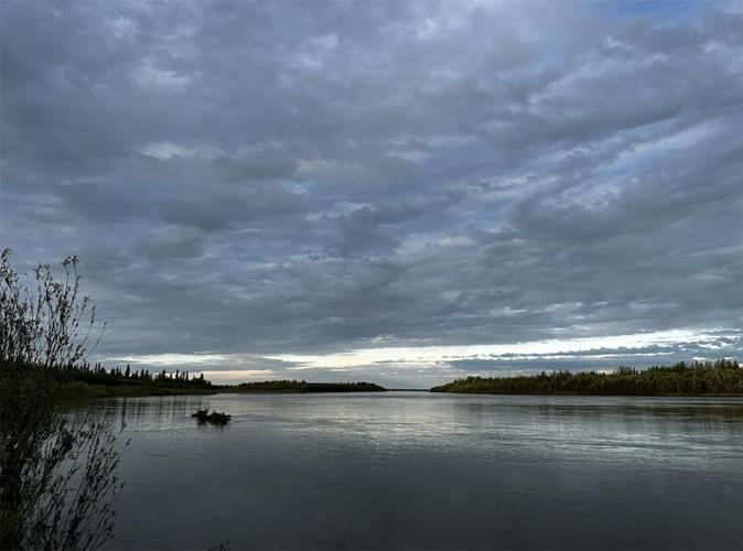 The Yukon River near Beaver